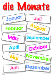 Months of the Year