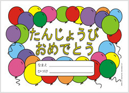 Birthday Certificate