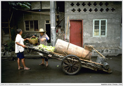 Vegetable Vendor, Chengdu