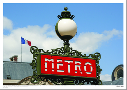 Metro sign