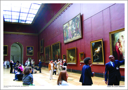 Inside the Louvre Museum