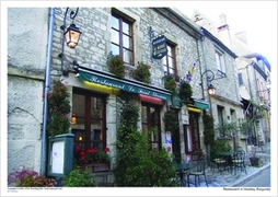 Restaurant in Vezelay, Burgundy