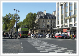 Open bus tour, Paris