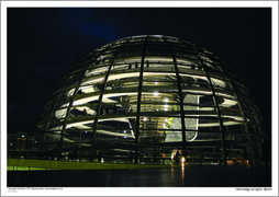 Reichstag at night, Berlin