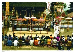 Villagers at Ulun Danu Temple