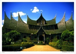 Minangkabau house, Sumatra