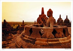 Borobudur, Java