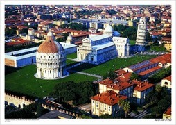 Aerial view of Pisa