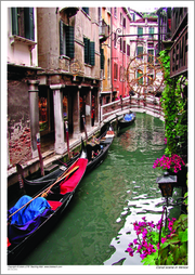 Canal scene in Venice