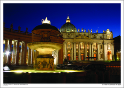 St. Peter's Cathedral at Night