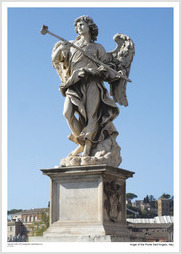 Angel of the Ponte Sant'Angelo, Italy