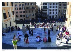 Fonta della Barcaccia, Piazza di Spagna