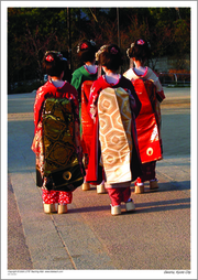 Geisha, Kyoto City