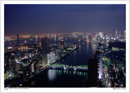 Night view of Tokyo