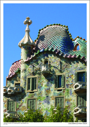 Casa Batllo by Antoni Gaudi