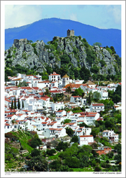 Pueblo town of Casares, Spain