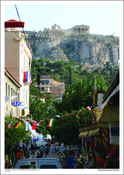 Acropolis above Athens