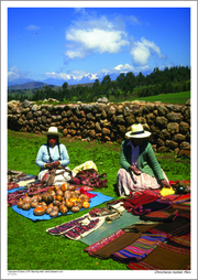 Chincheros market, Peru