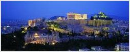 The Acropolis at night